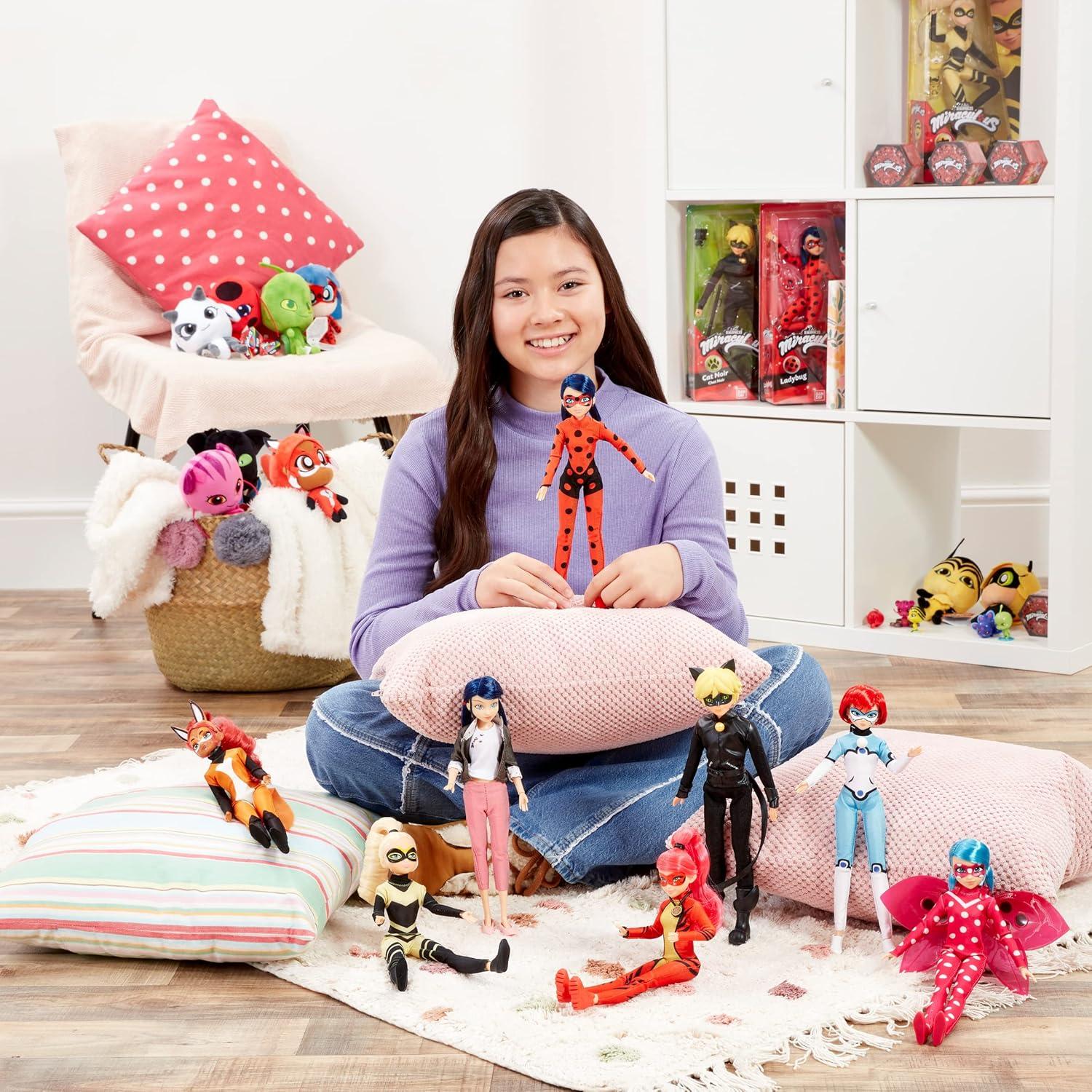 Muñeca Ladybug Marinette 26cm con Accesorios y Kwami