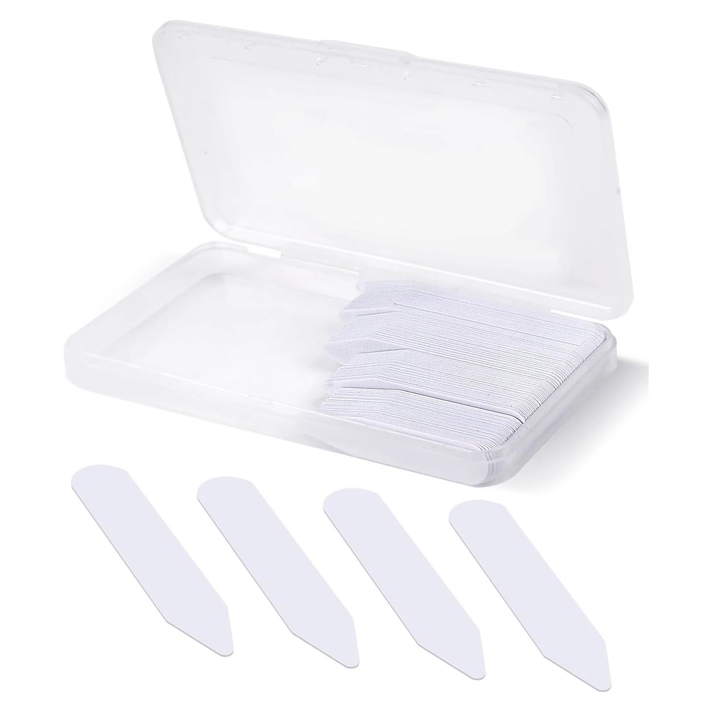 Inserciones de Cuello de Camisa Vivinin - 112 Piezas, 4 Tamaños