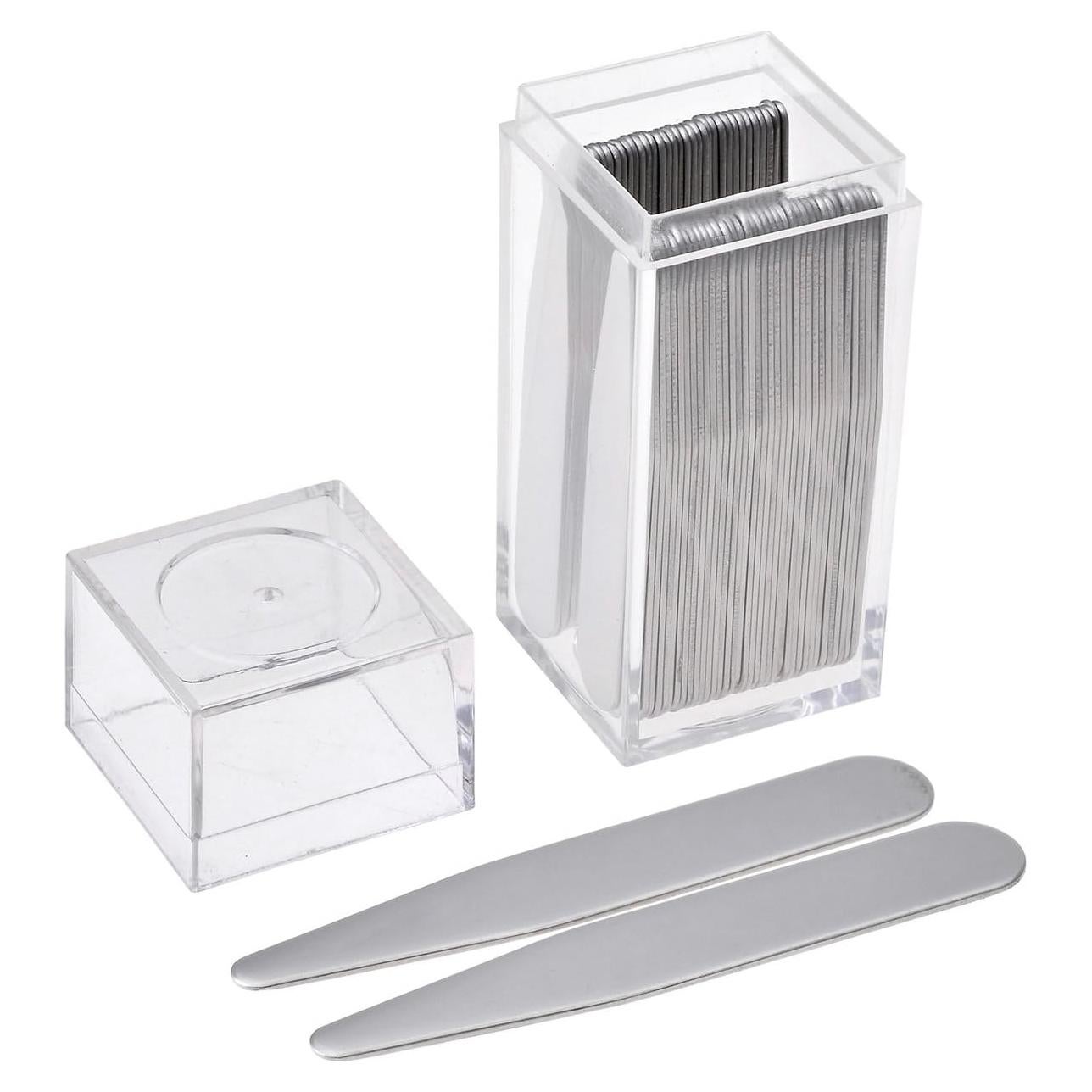 Perchas de Cuello de Acero Inoxidable JOVIVI 36 Piezas