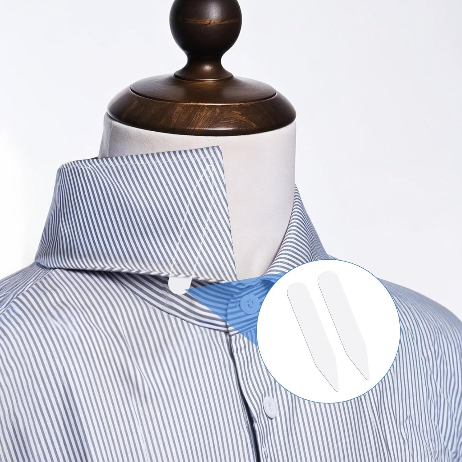 Soportes de Cuello para Camisas de Hombre Giantree 30 Piezas