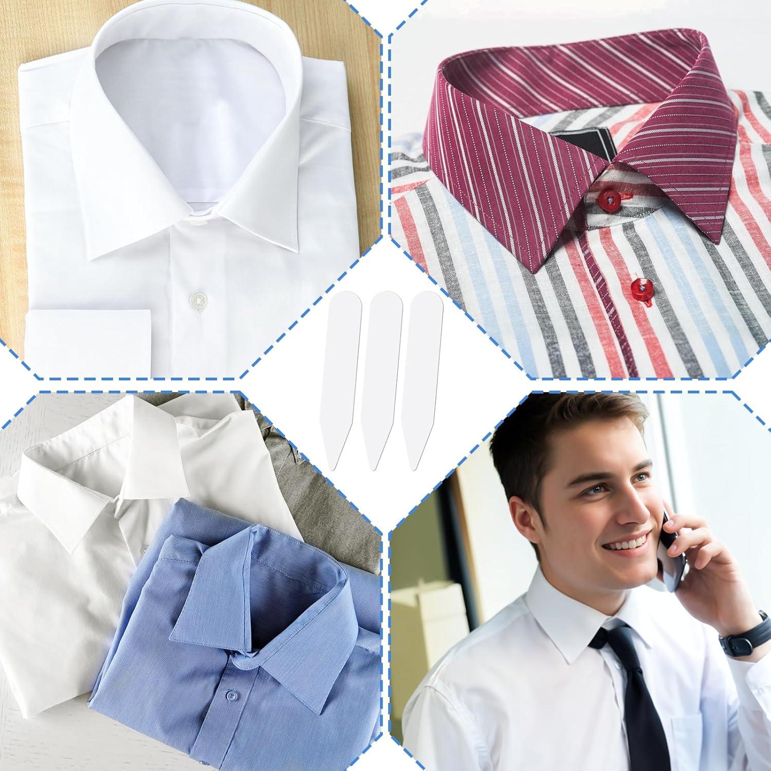 Soportes de Cuello para Camisas de Hombre Giantree 30 Piezas