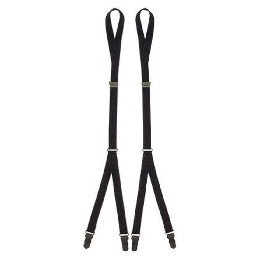 Vanguard Shirt Stays - Sujetadores de Camisa Negros - 2 Piezas