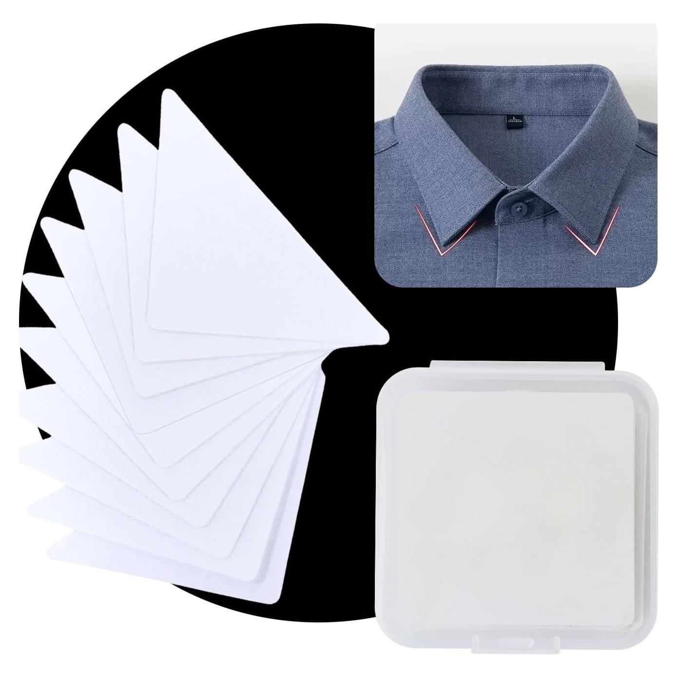 80 Soportes de Cuello Transparentes ERESGREAT para Camisas