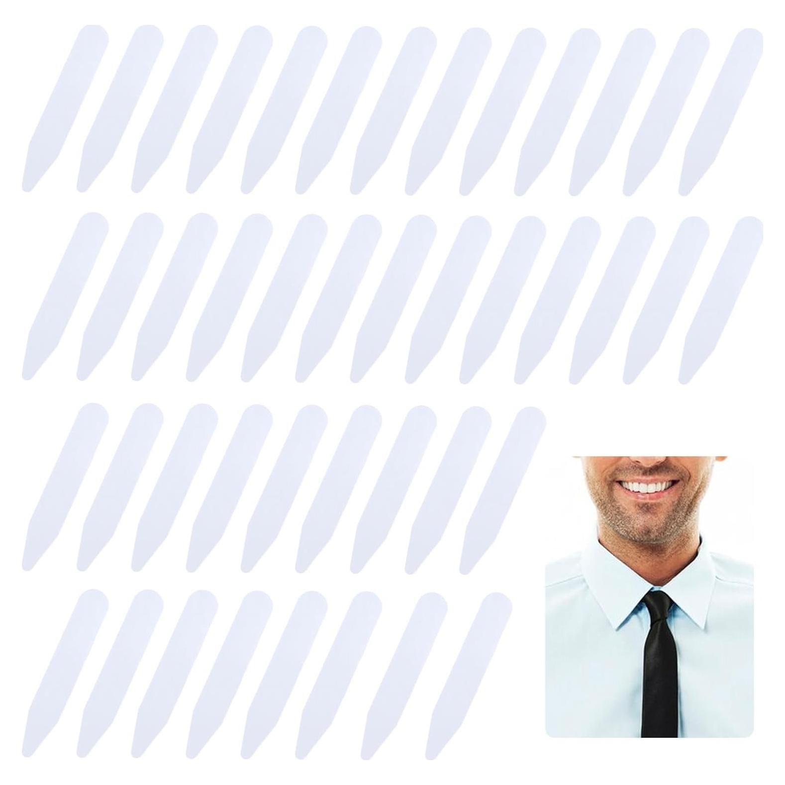 90 Soportes de Cuello de Plástico para Camisas de Vestir ZEYIYER