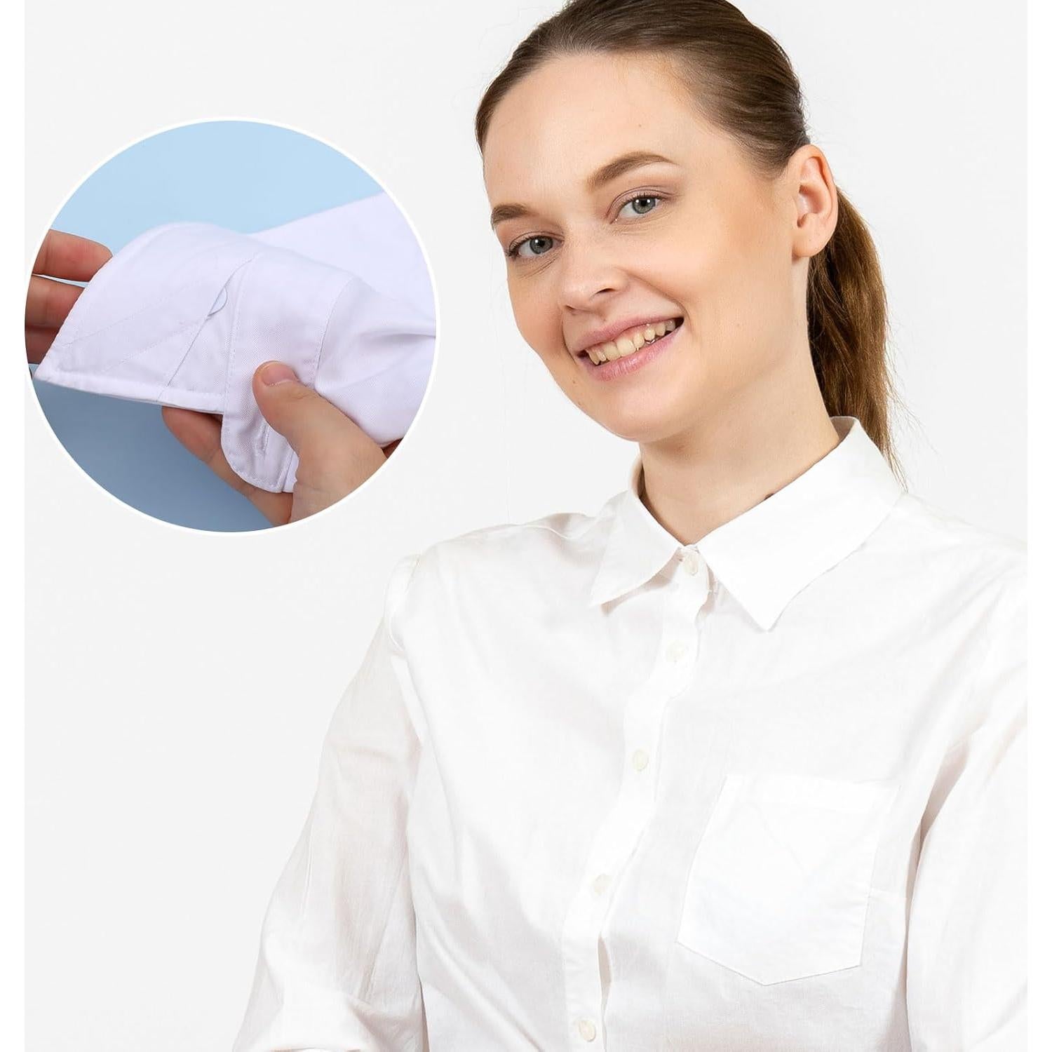 90 Soportes de Cuello de Plástico para Camisas de Vestir ZEYIYER