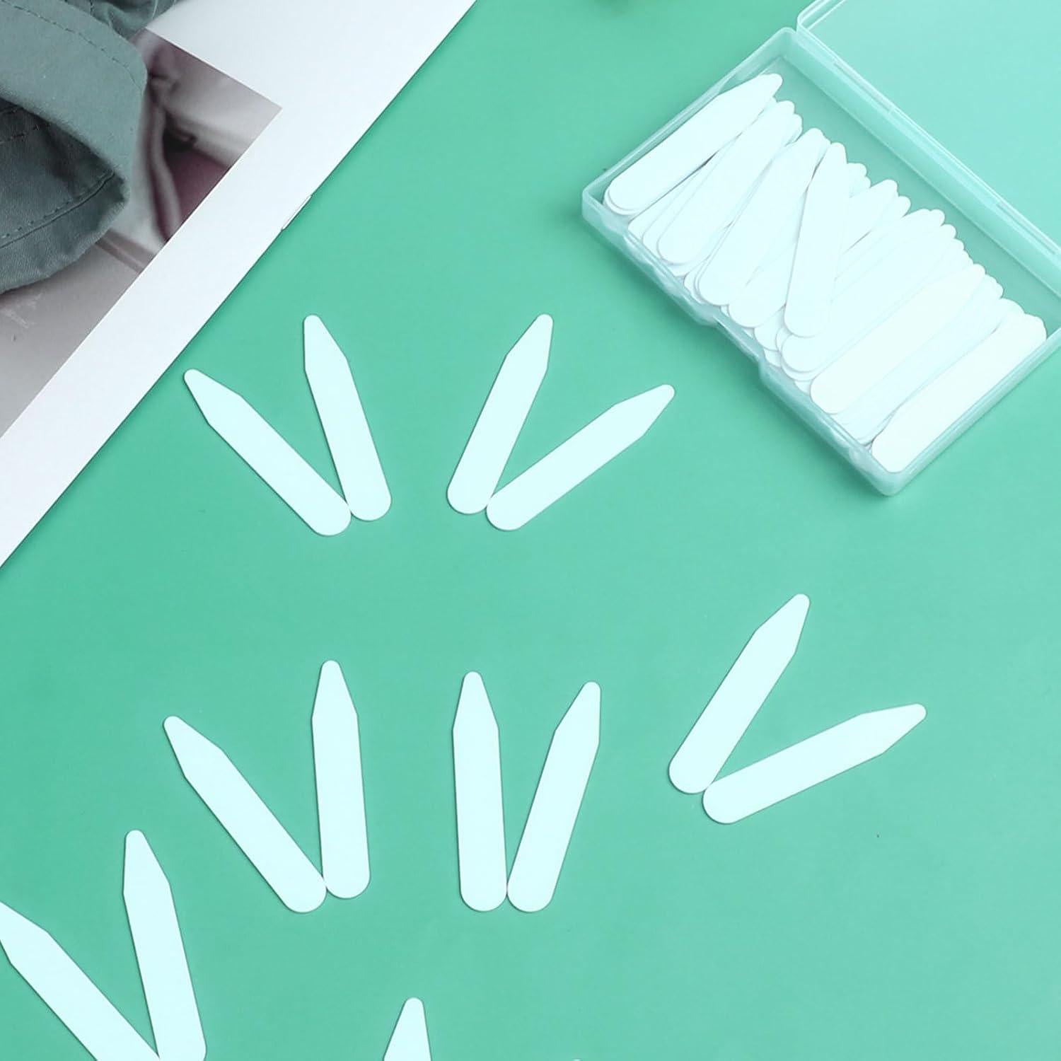 90 Soportes de Cuello de Plástico para Camisas de Vestir ZEYIYER