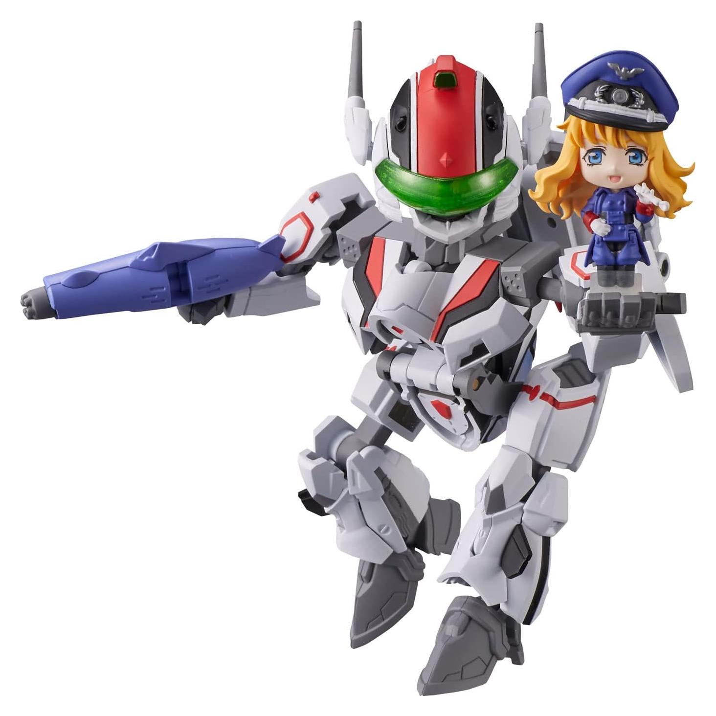 Figura Coleccionable Bandai Macross VF-25F con Sheryl