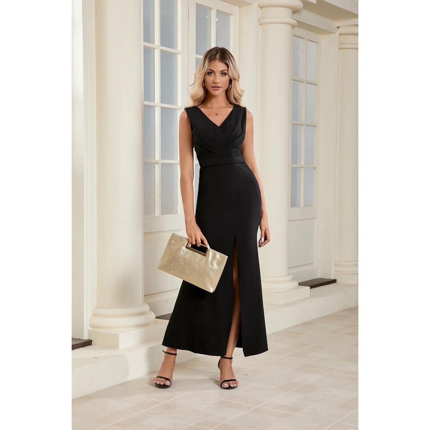 Bolso de Mano Convertible de Cuero Vegano Charming Tailor Dorado