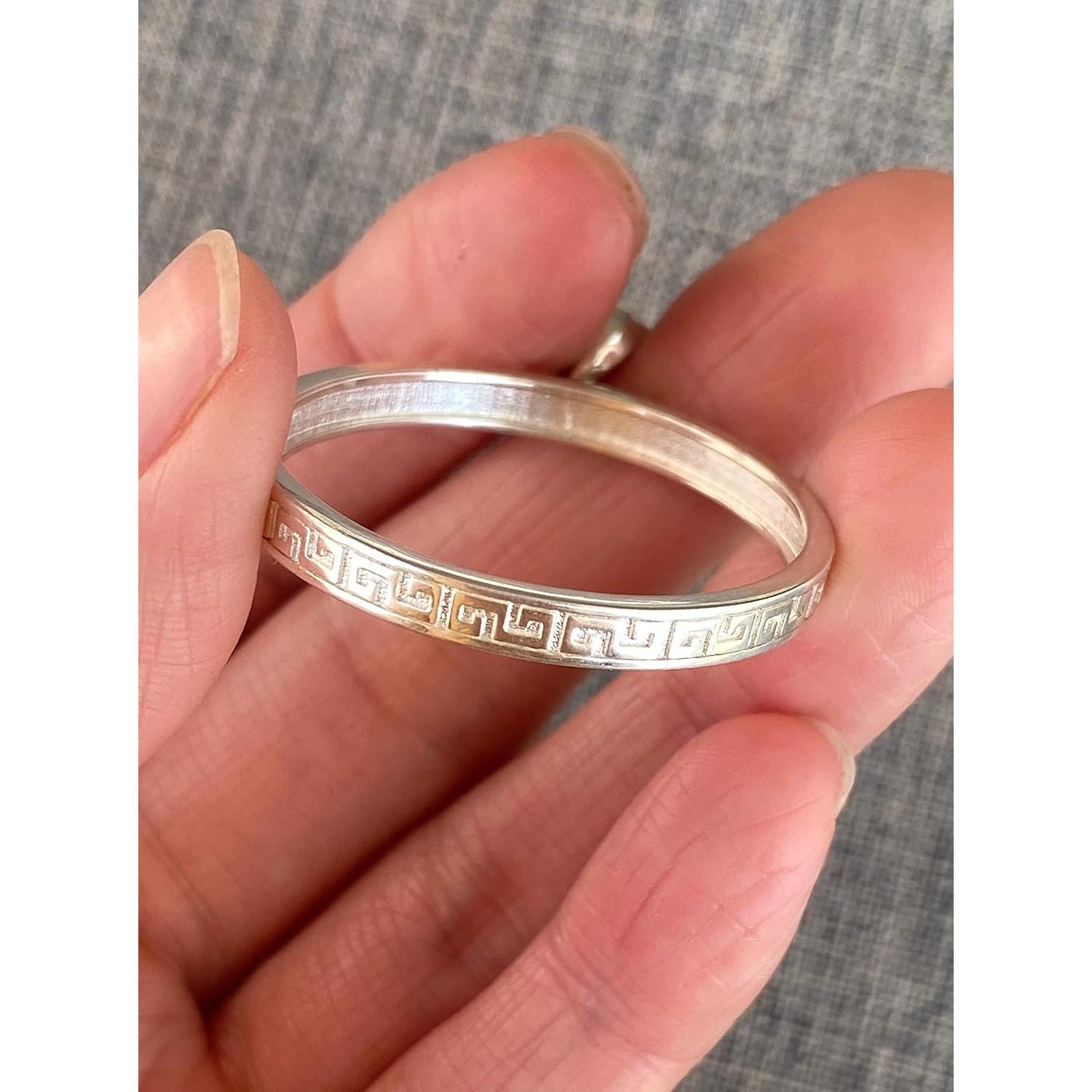 Bisel de Moneda de Plata Esterlina Geruibi 25 Centavos 24.26mm