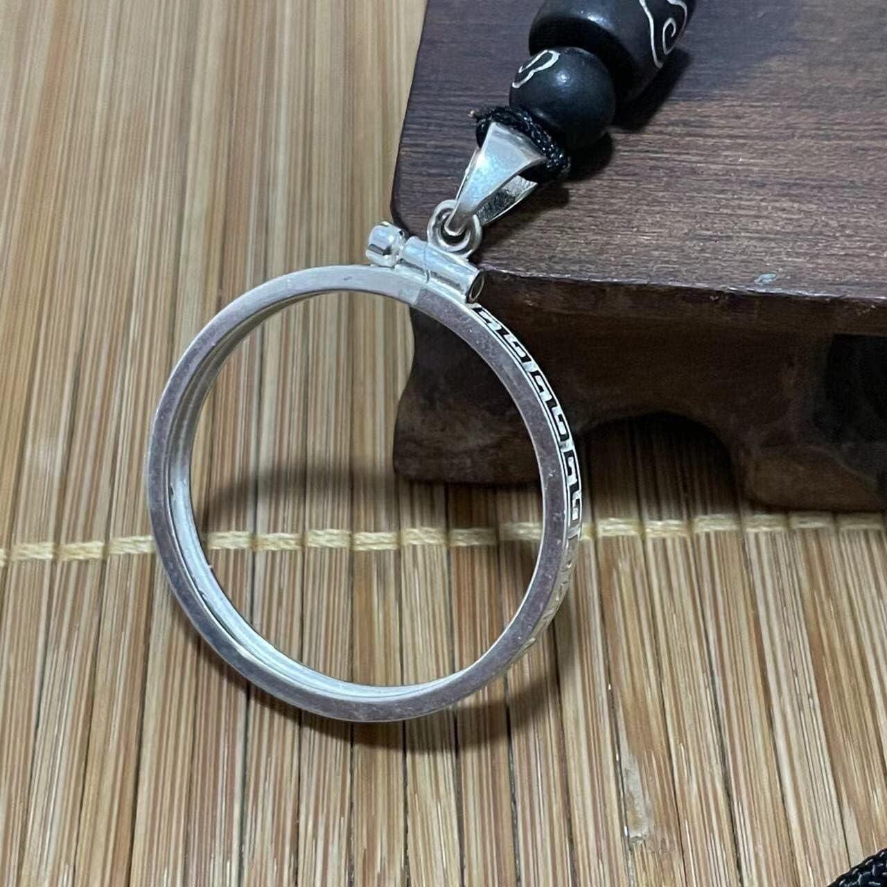 Bisel de Moneda de Plata Esterlina Geruibi 25 Centavos 24.26mm