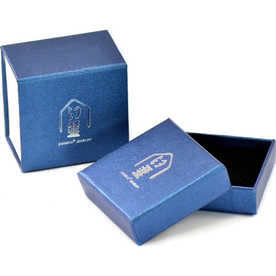 Collar Locket Rectangular Magnético JAYP Negro 43 cm