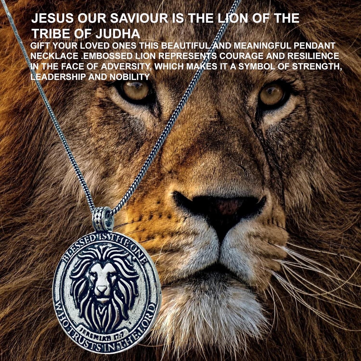 Colgante Religioso de Latón con Versículo Bíblico - 30 mm