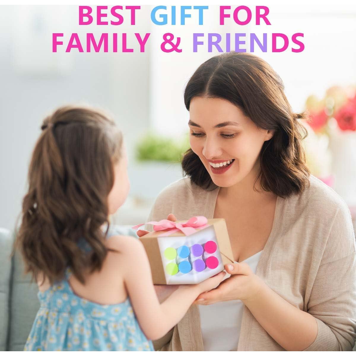 Estuches de Lentes de Contacto Coloridos KISEER - 12 Unidades