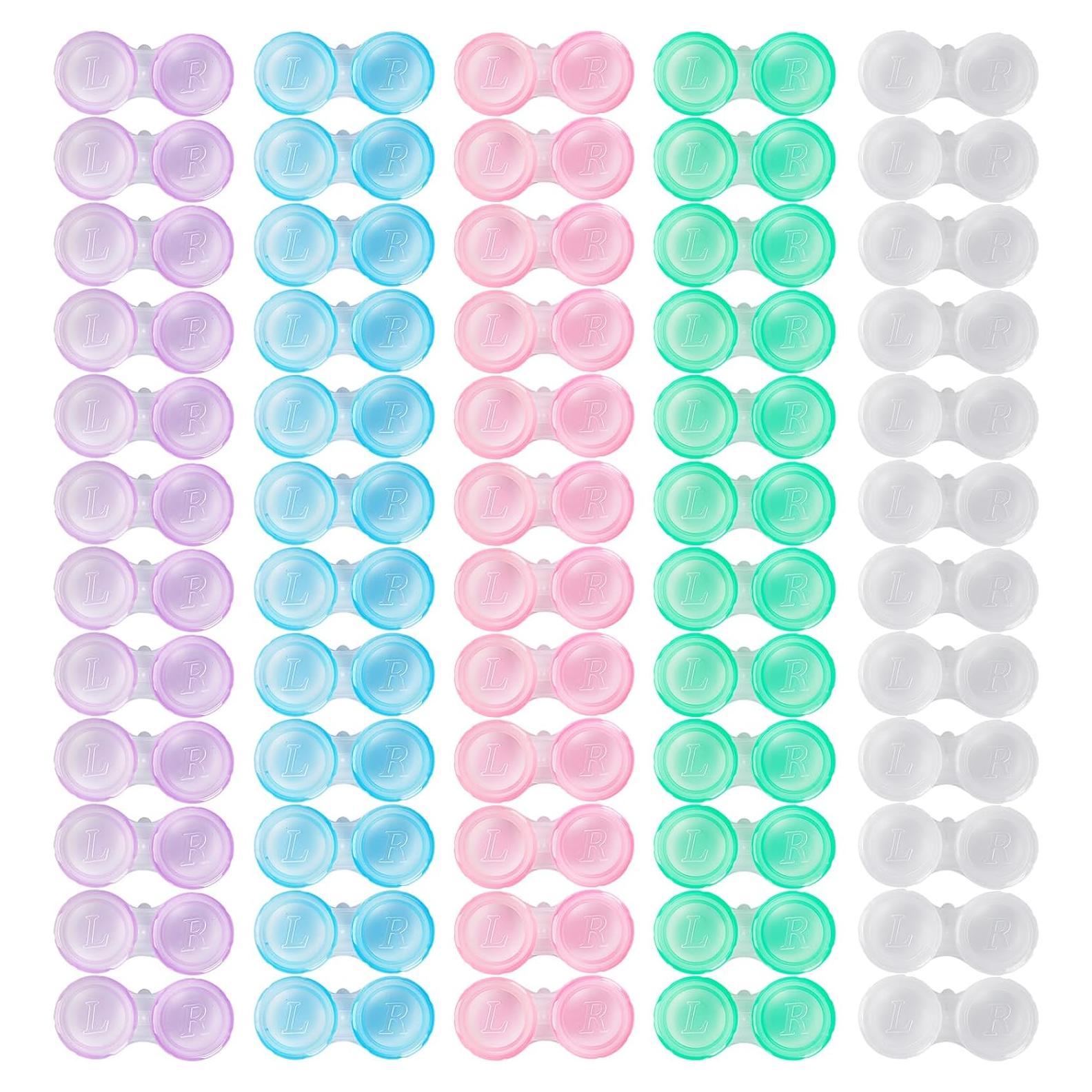 Paquete de 60 estuches para lentes de contacto KAOPET