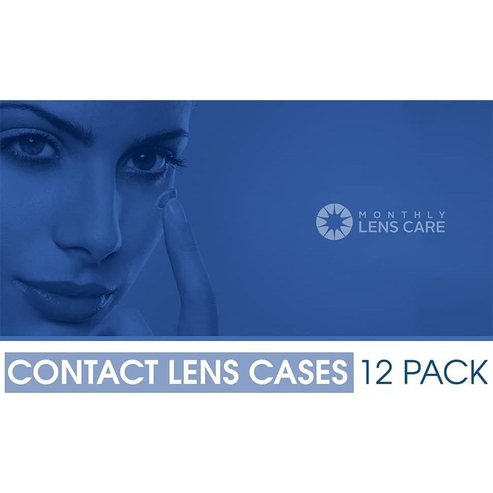 Estuches para Lentes de Contacto Axim USA 12 Unidades Verde