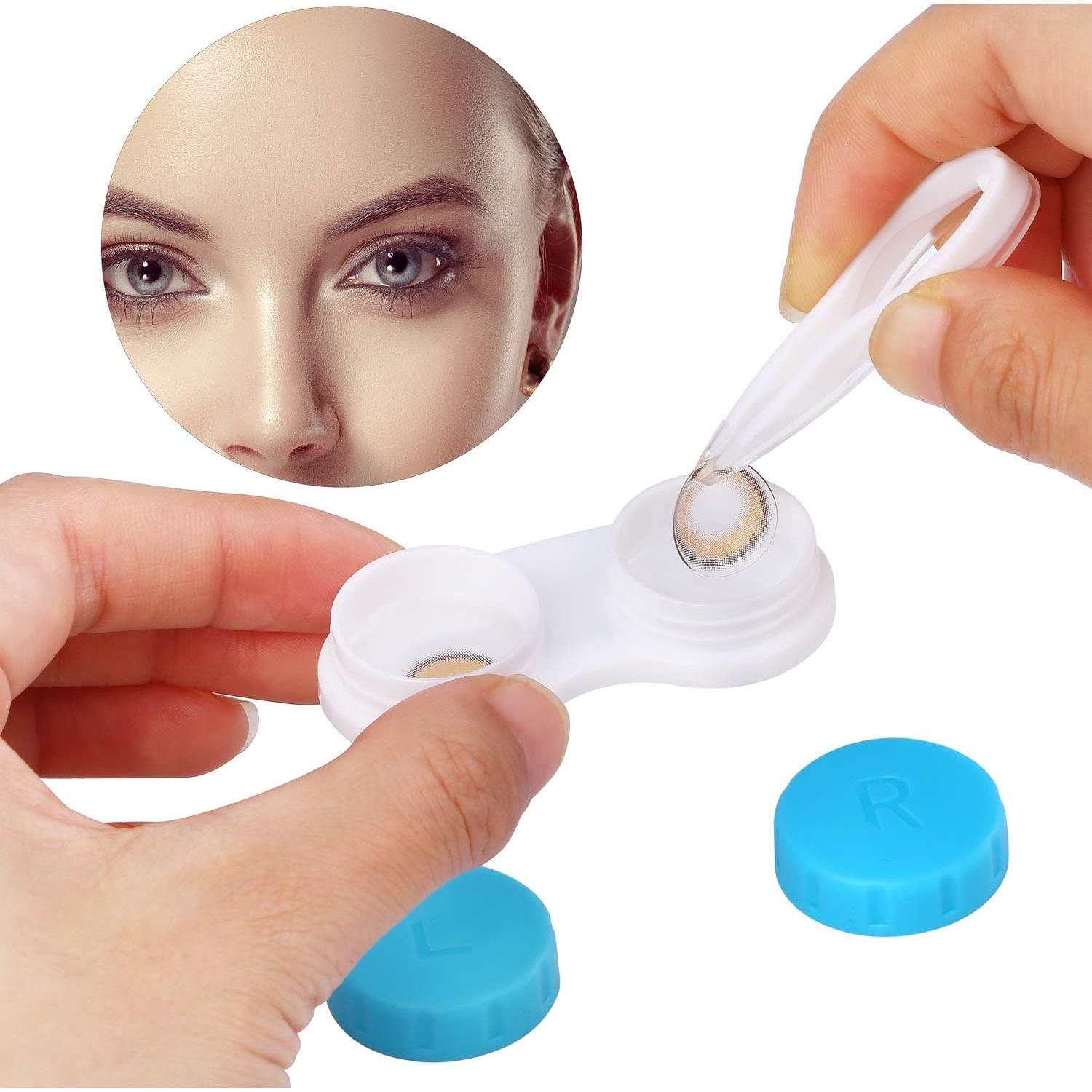 Estuche para Lentes de Contacto Elcoho 36 Piezas Colores Variados