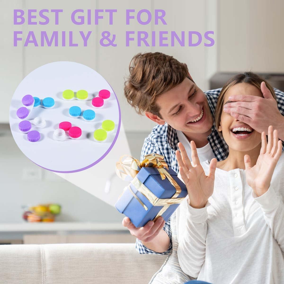 Estuche para Lentes de Contacto KISEER 24 Piezas Colorido