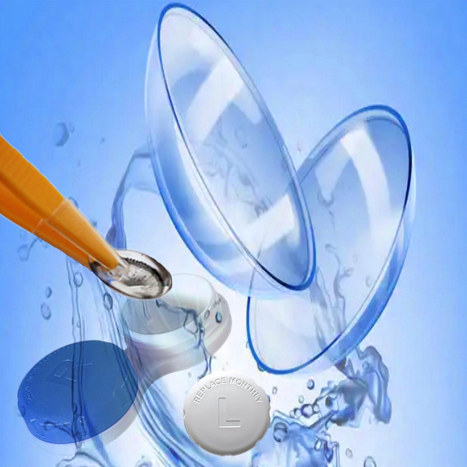 Estuche para Lentes de Contacto Kuanfine 4 Piezas Multicolor