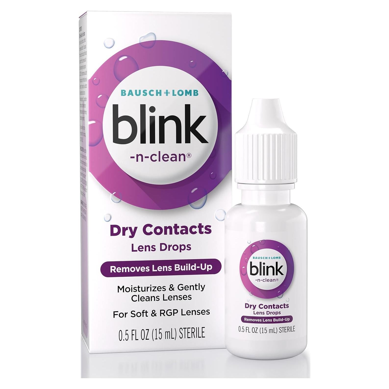 Gotas Humectantes para Lentes de Contacto Blink-N-Clean 14.79 mL