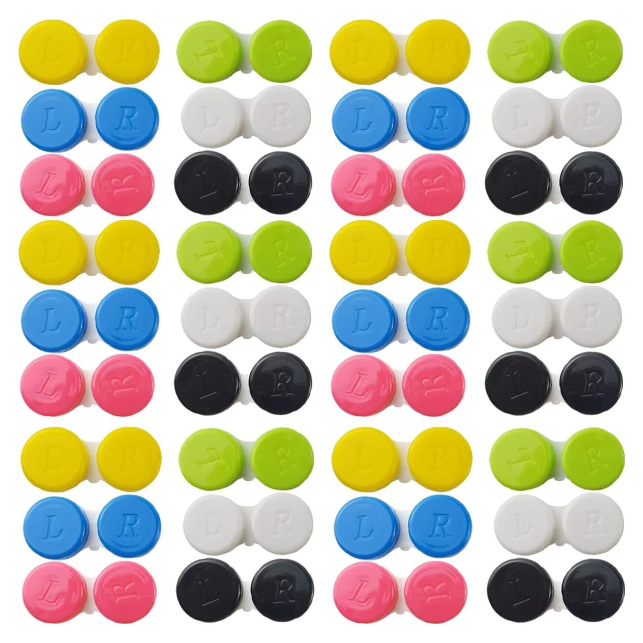 Estuche para Lentes de Contacto TIHOOD 60PCS Colorido