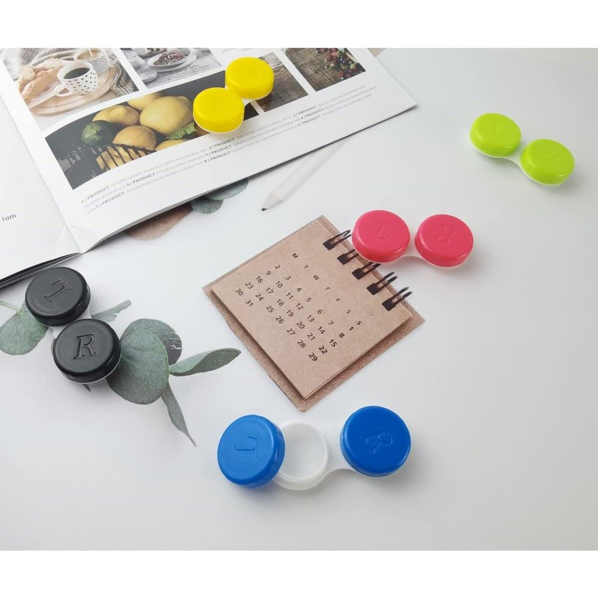 Estuche para Lentes de Contacto TIHOOD 60PCS Colorido