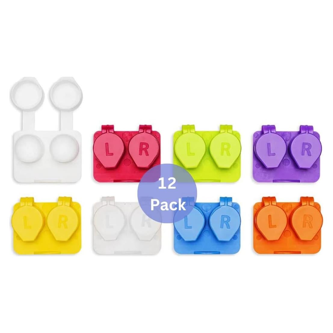 Estuches de Lentes de Contacto Pro Optics - 12 Unidades