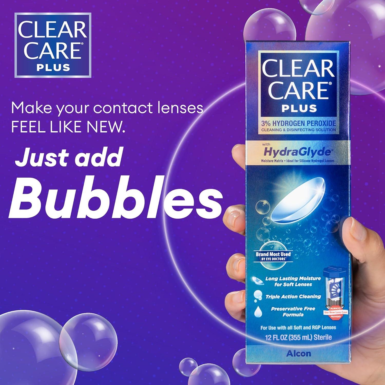 Clear Care Plus Solución de Limpieza y Desinfección 354 ml