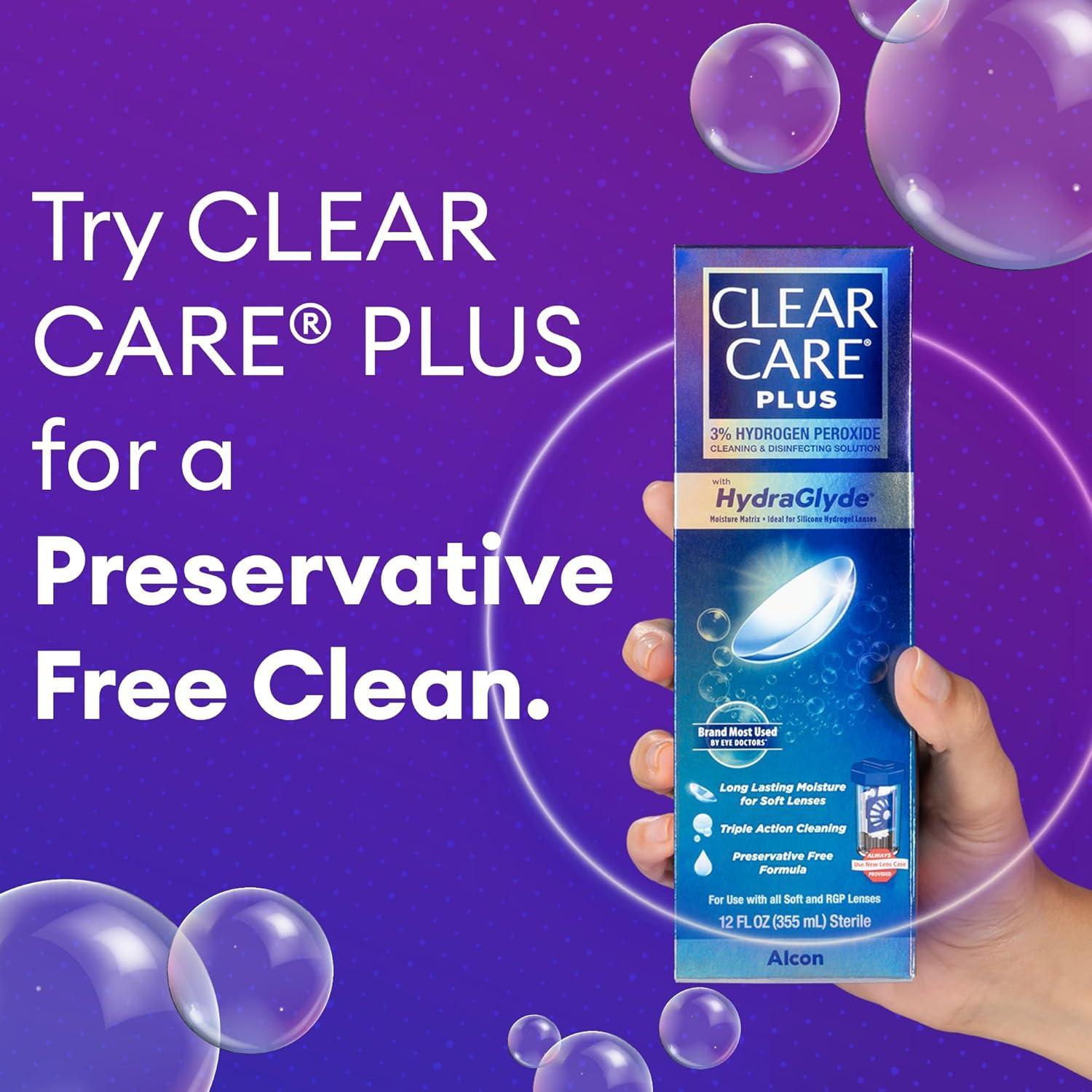 Clear Care Plus Solución de Limpieza y Desinfección 354 ml