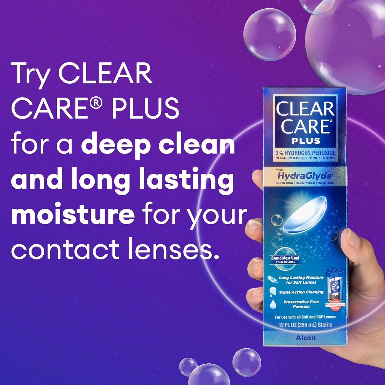 Clear Care Plus Solución de Limpieza y Desinfección 354 ml