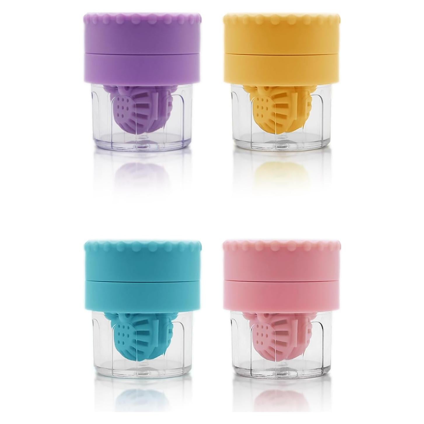 Estuche Lavadora Manual para Lentes de Contacto 2 en 1 - 4 Colores