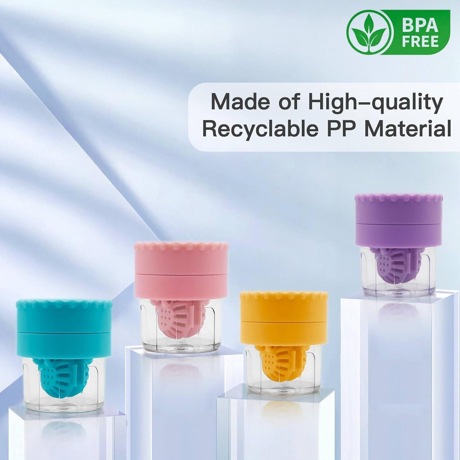 Estuche Lavadora Manual para Lentes de Contacto 2 en 1 - 4 Colores