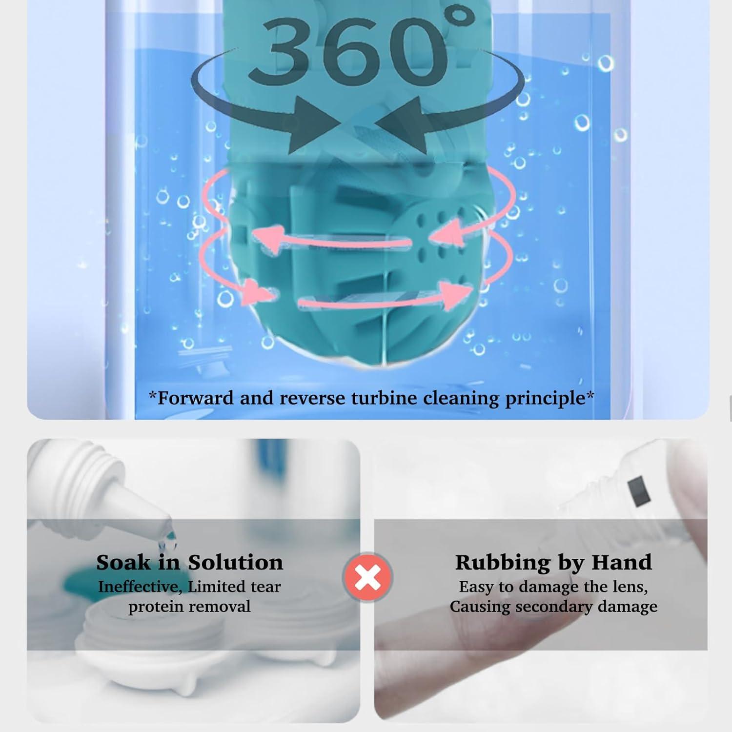 Estuche Lavadora Manual para Lentes de Contacto 2 en 1 - 4 Colores