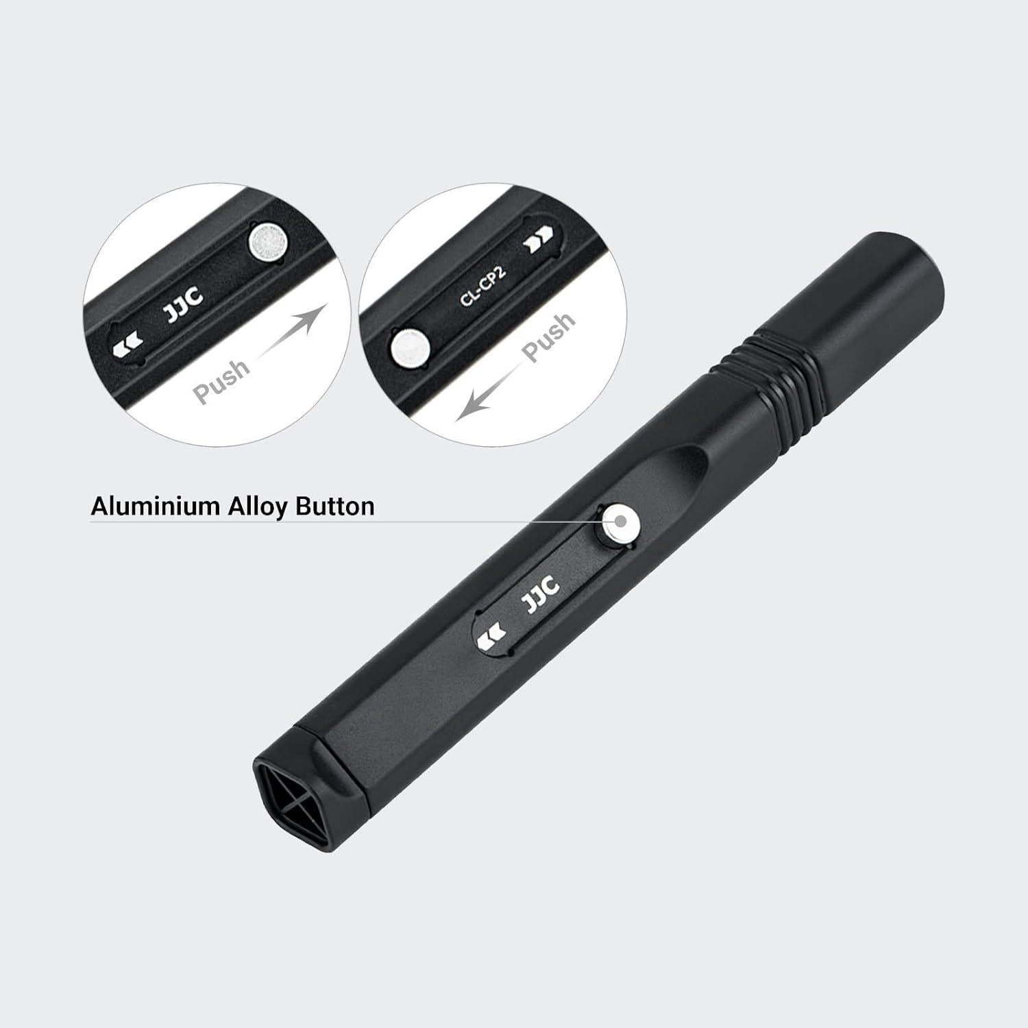 Bolígrafo Limpiador de Lentes JJC Compacto 15g para Cámaras