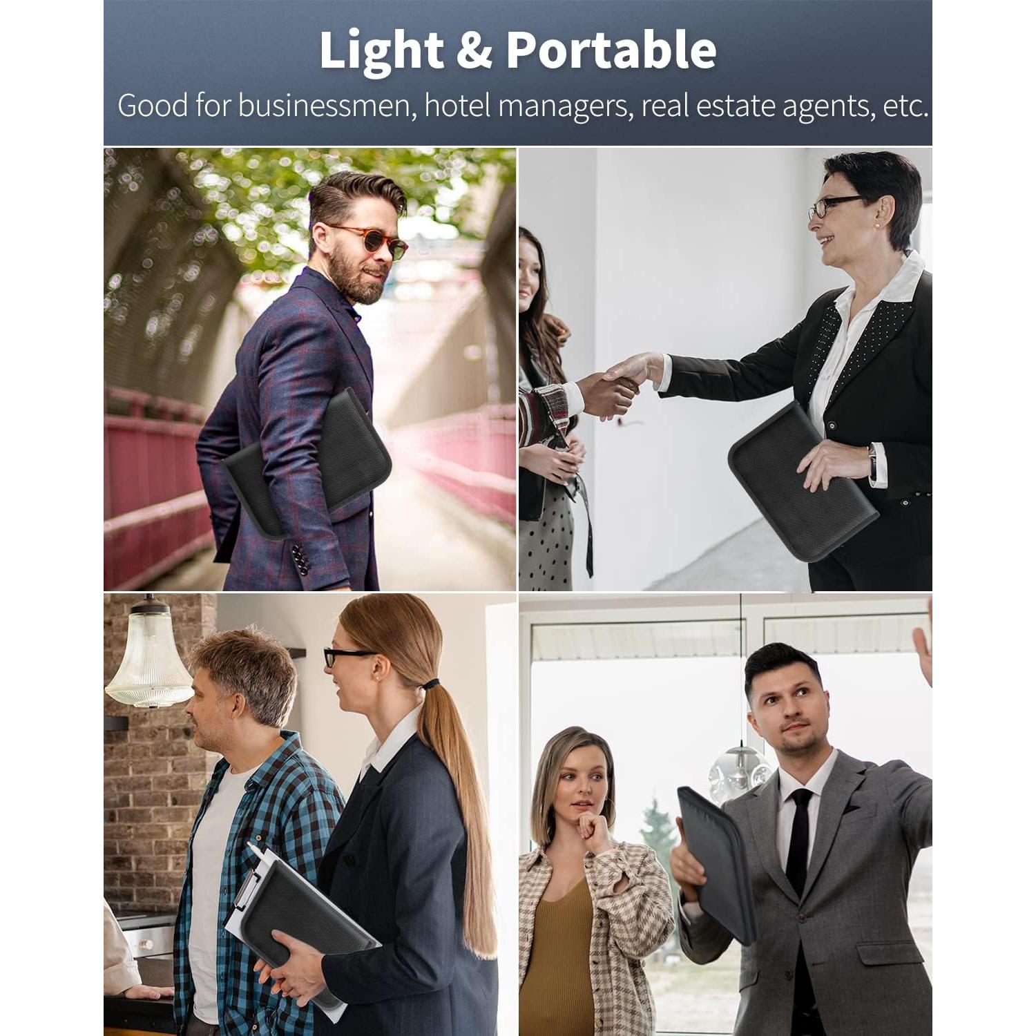 Organizador de llaves Uniclife 24 ganchos a prueba de agua y fuego