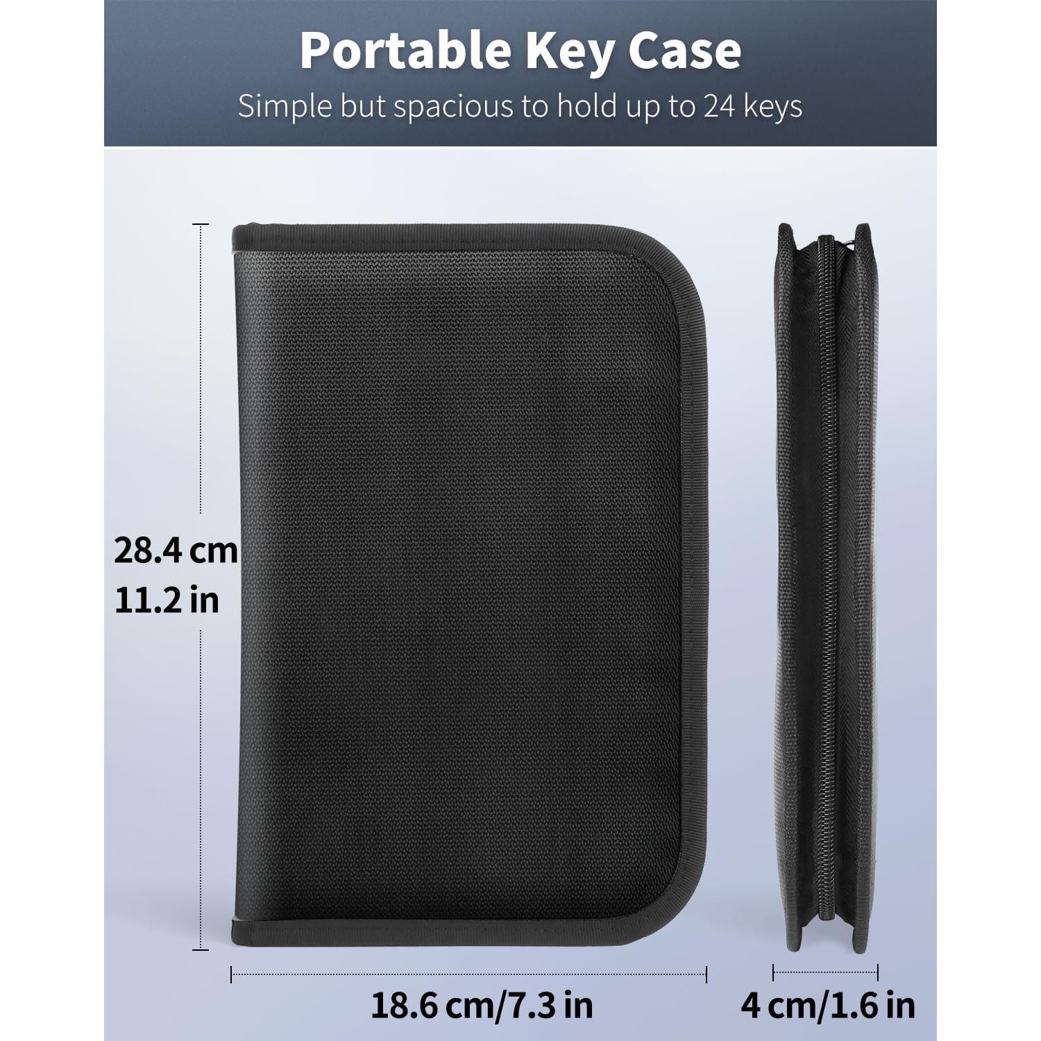 Organizador de llaves Uniclife 24 ganchos a prueba de agua y fuego