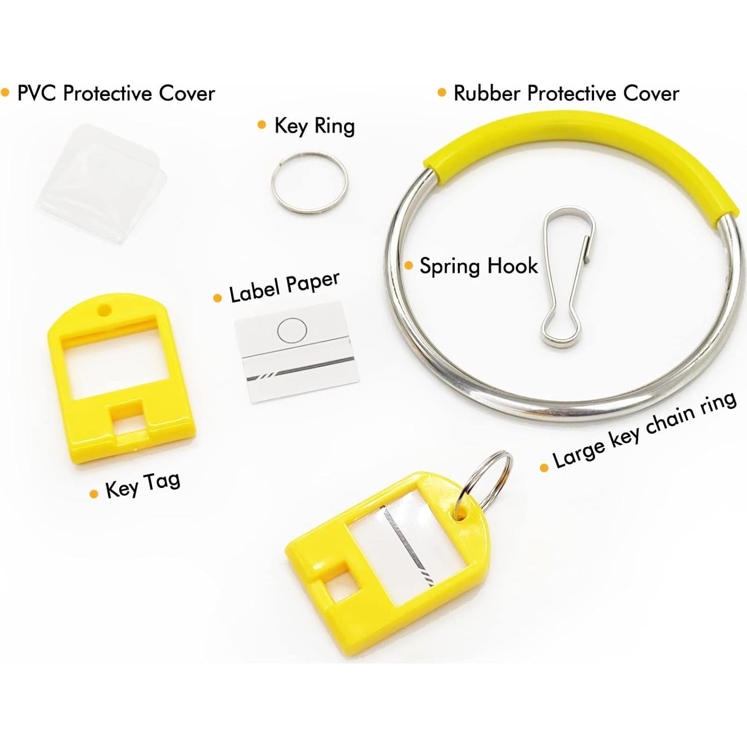 Organizador de Llaves Sincengel con 20 Ganchos y Etiquetas