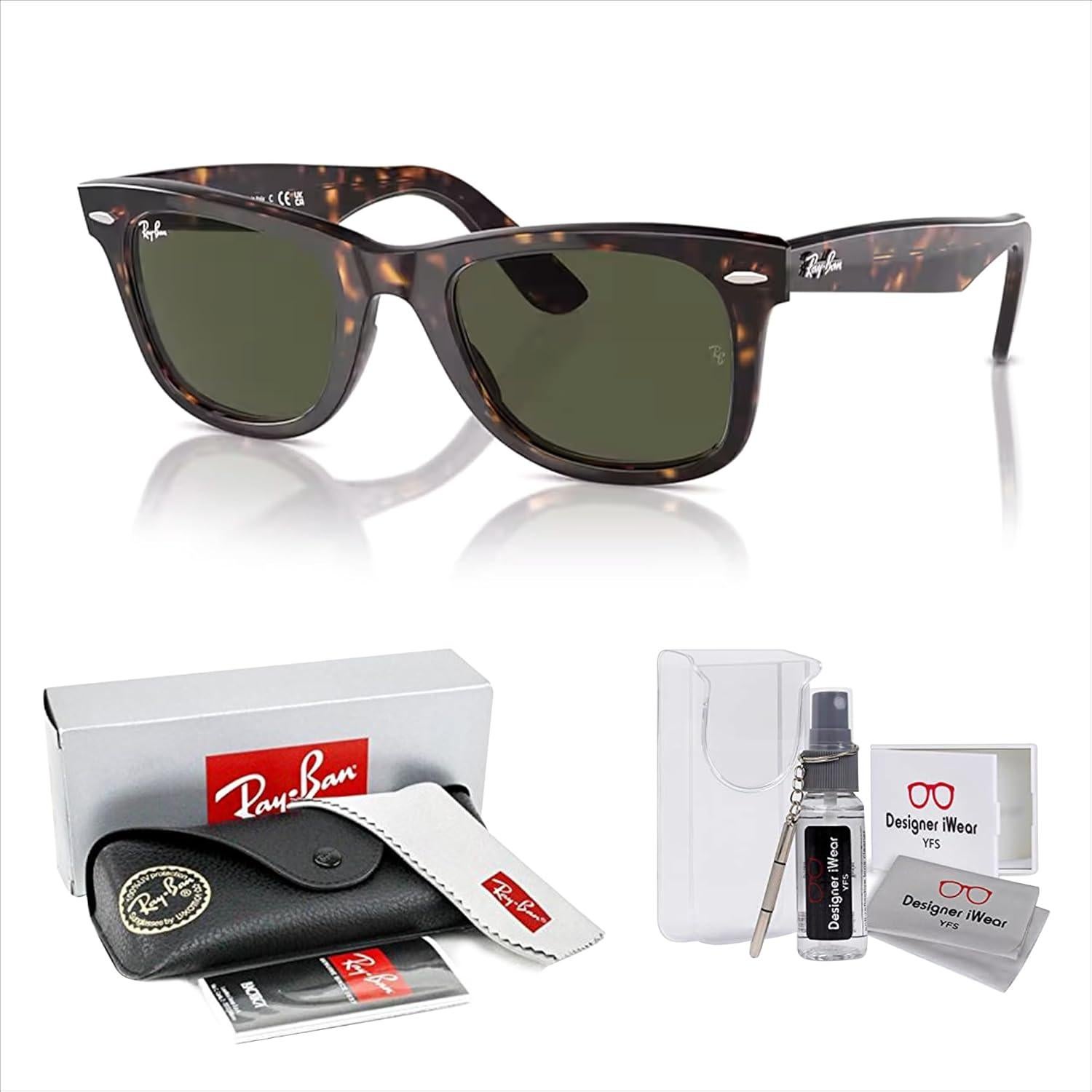 Gafas de sol Ray-Ban RB2140 Wayfarer Unisex + Kit de cuidado