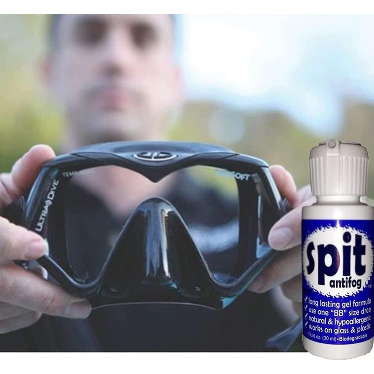 Gel Antivaho Jaws Spit 1 Onza para Buceo y Gafas
