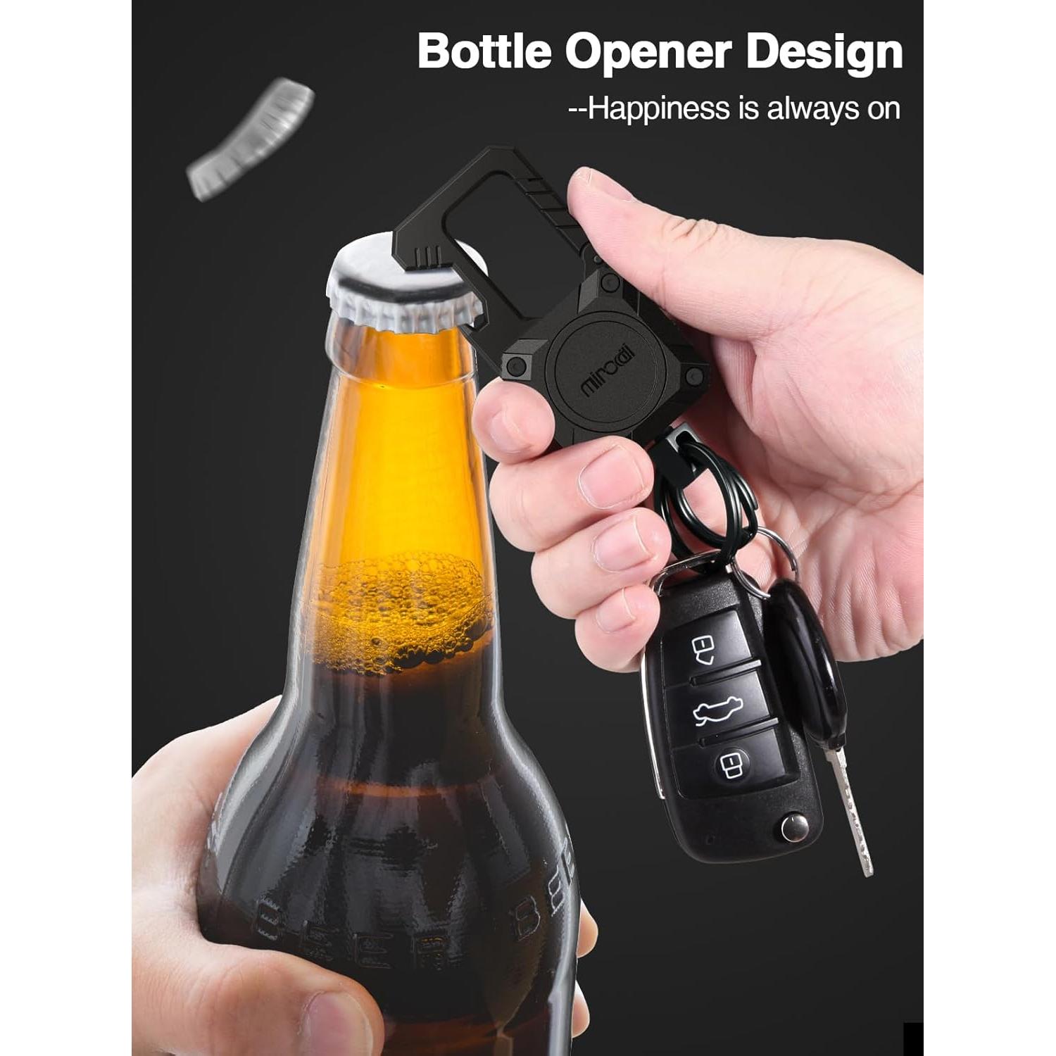 Llavero Inteligente Miroddi con Rastreador Find My iOS Negro