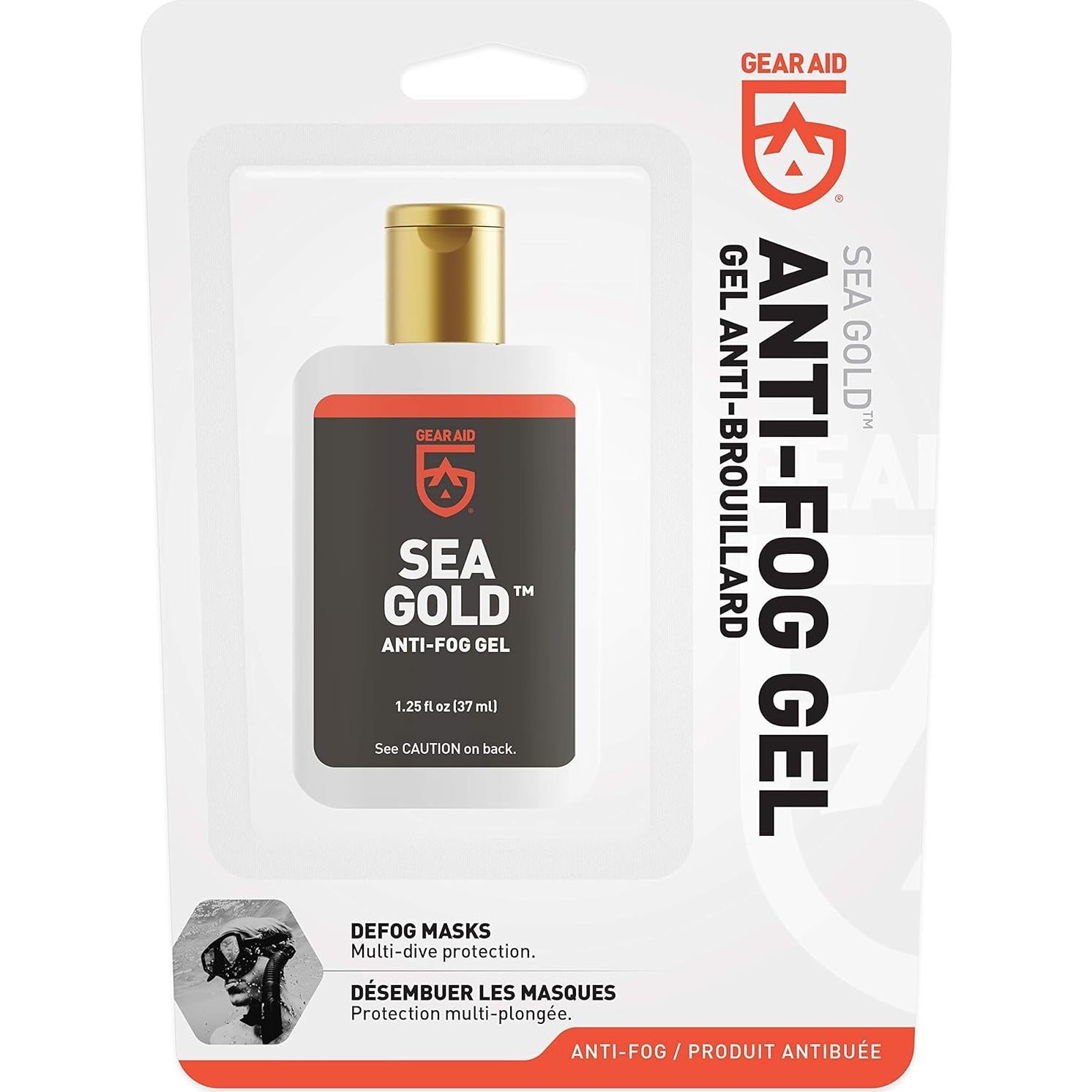Gel Antivaho GEAR AID Sea Gold para Máscaras de Buceo 37 ml