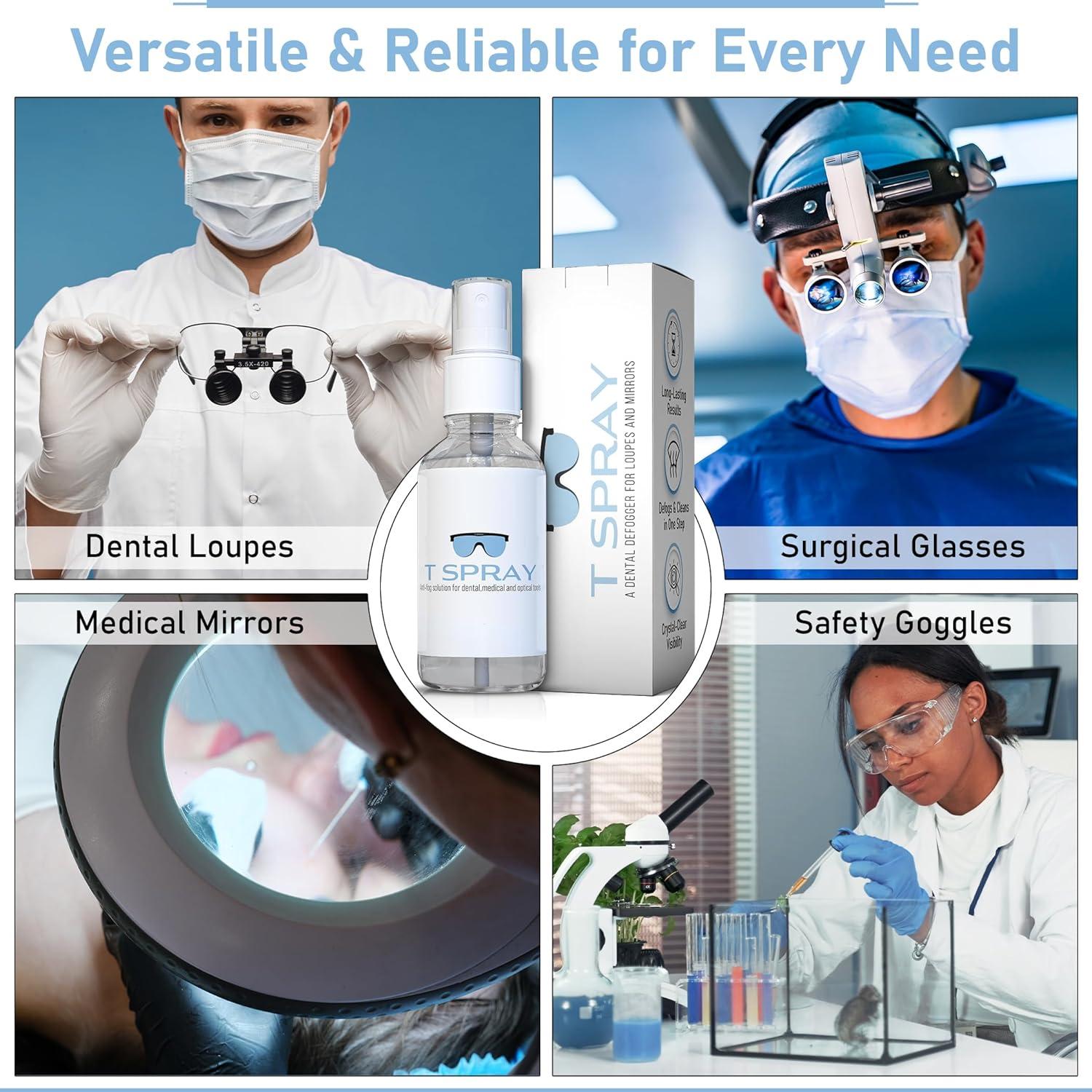 Spray Antivaho Profesional Proclear Medical 2oz - Limpiador de Gafas