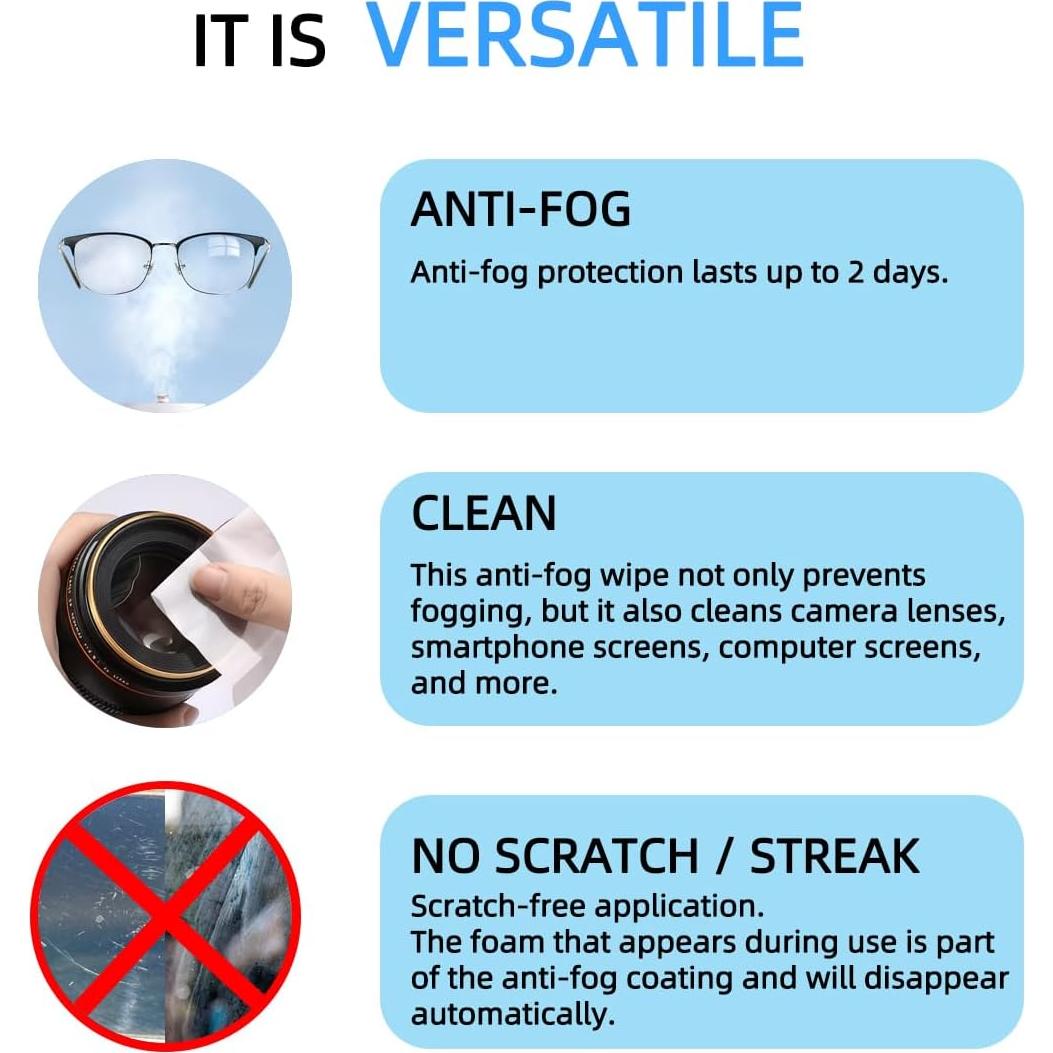 Toallitas Antivaho Prehumedecidas Ageantscom - 100 Unidades