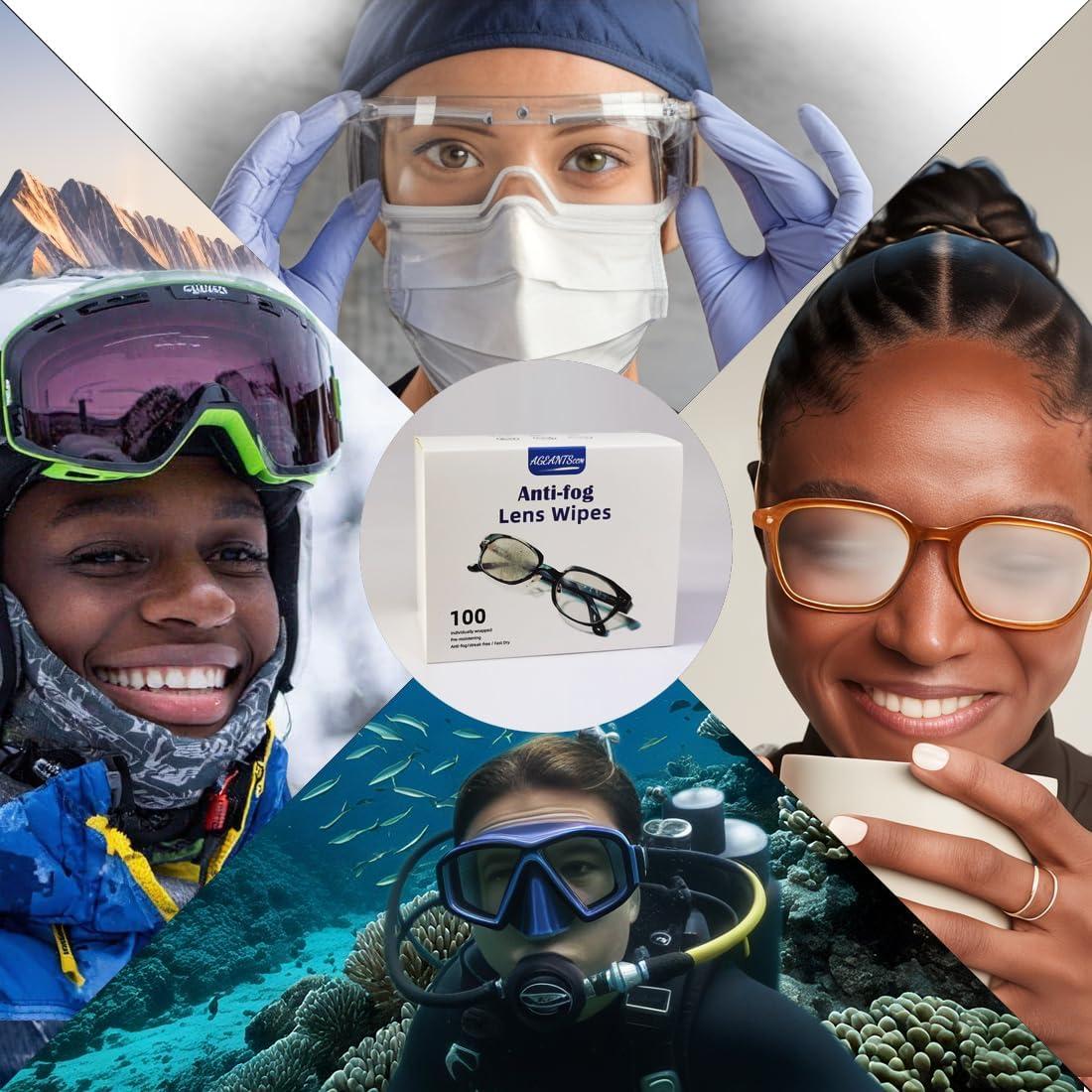 Toallitas Antivaho Prehumedecidas Ageantscom - 100 Unidades