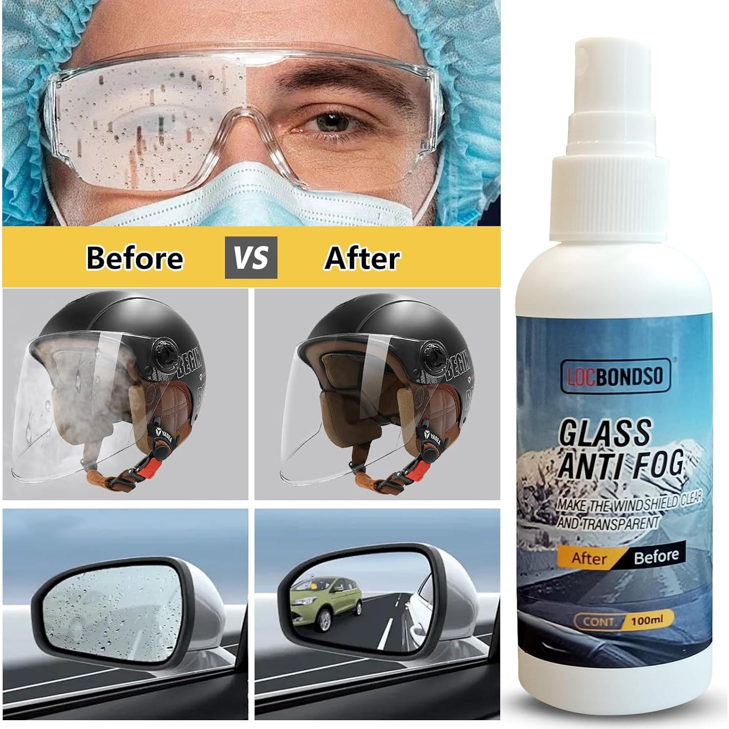 Spray Antivaho LOCBONDSO 100ml para Gafas y Parabrisas