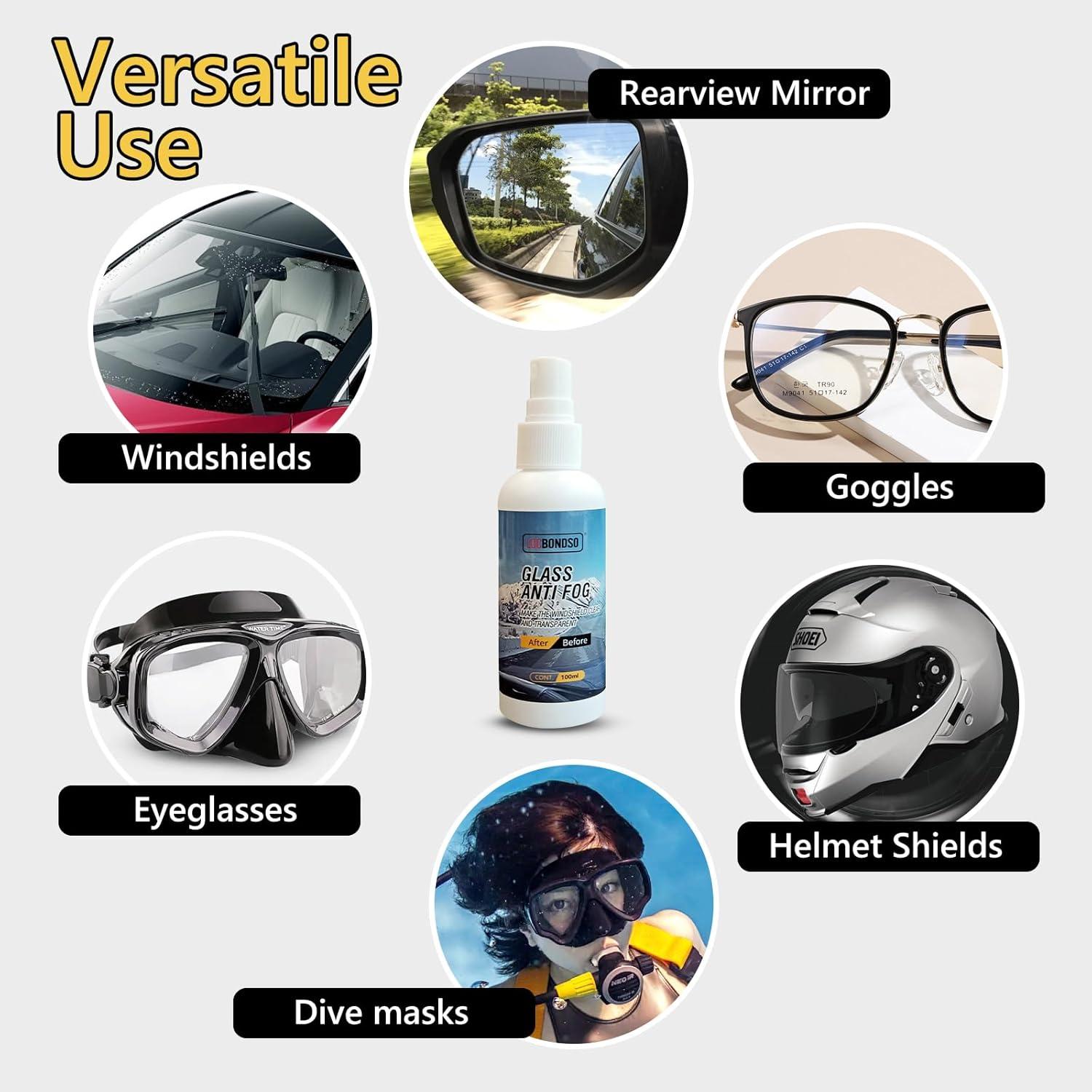 Spray Antivaho LOCBONDSO 100ml para Gafas y Parabrisas