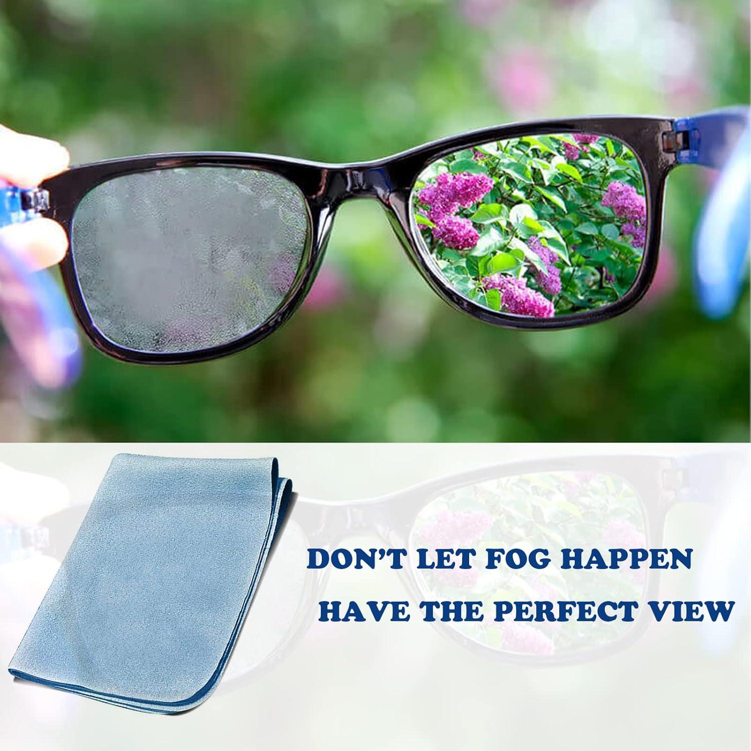 Paño de limpieza antiempañante UPIONIC - 3 paquetes reutilizables