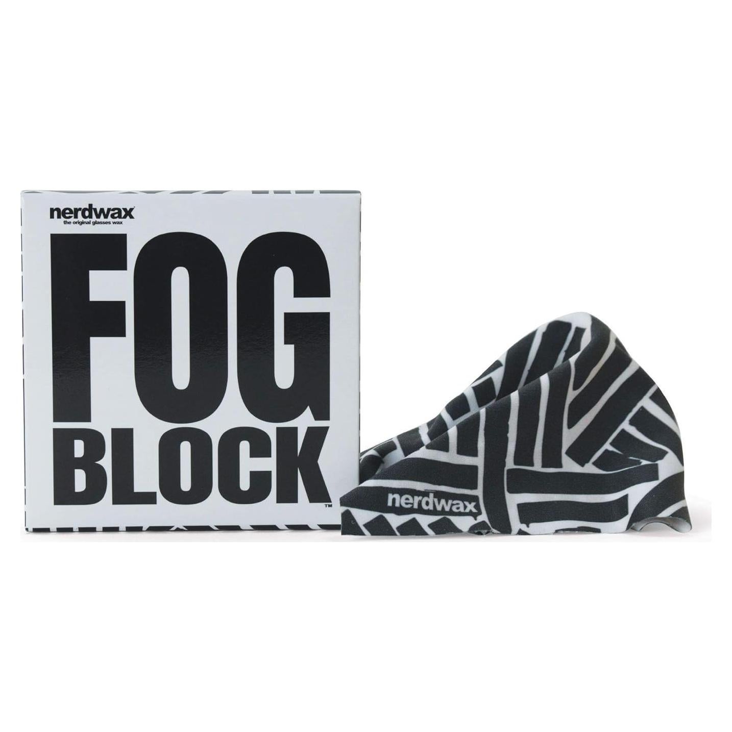 Toallitas Antivaho Nerdwax FogBlock - Paño Reutilizable 17.78cm