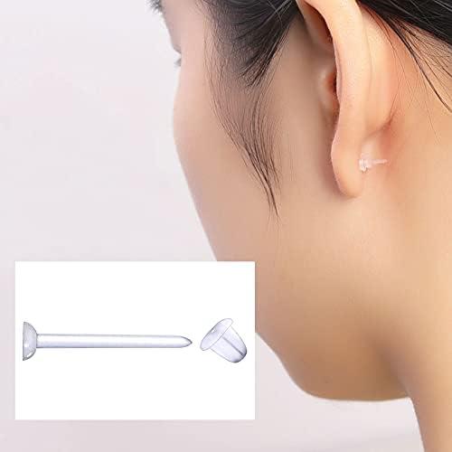 Set 38 Retenedores Transparentes Mayhoop para Piercings