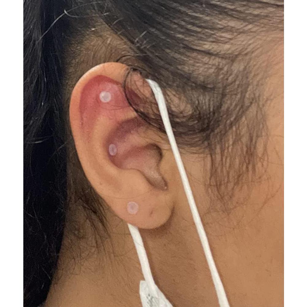 Pendientes Transparentes MODRSA 16g para Cartílago y Labret