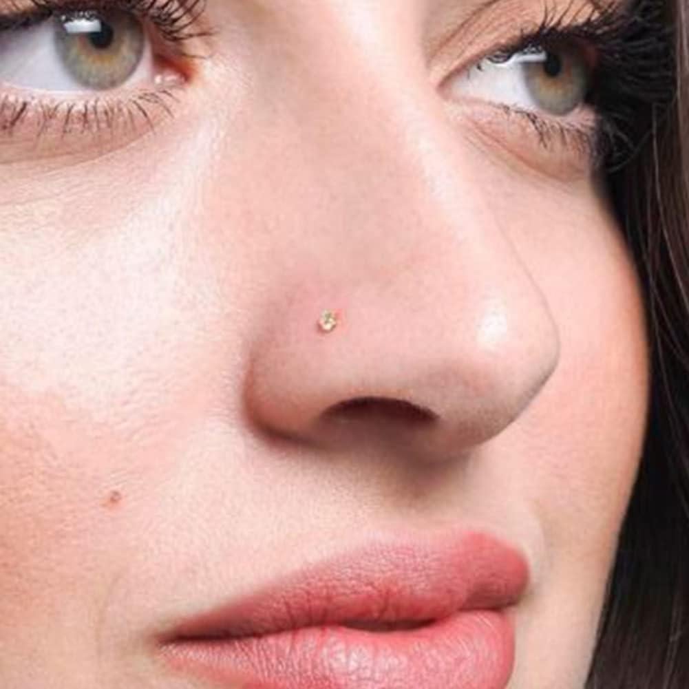Pendientes Transparentes MODRSA 16g para Cartílago y Labret